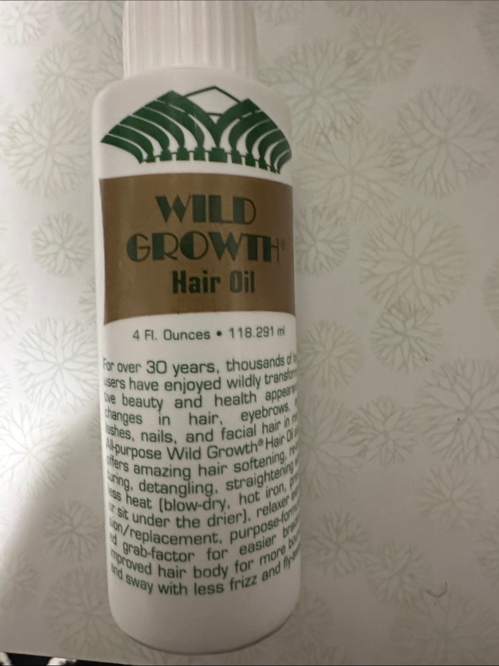 Hair Oil - White Bottle